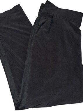 Athleta Pants Womens 12 Black Brooklyn Ankle Pull On Stretch Travel Athletic